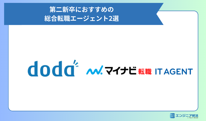 第二新卒におすすめの総合転職エージェント2選