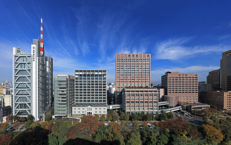 順天堂大学_本郷・お茶の水キャンパス全景(正面）